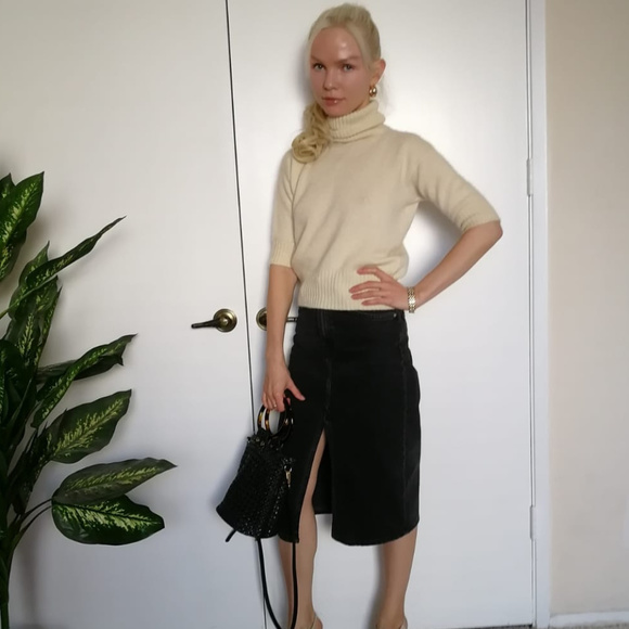 Sweaters - 100% cashmere sweater, turtleneck